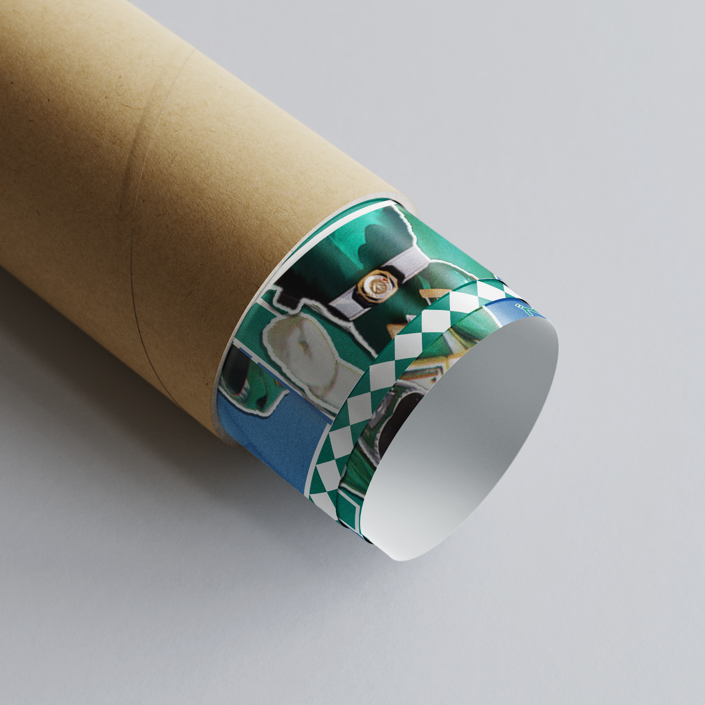 Power Rangers Green Ranger Matte Poster – Nostalgic Retro Wall Decor (12x18", 18x24", 24x36")