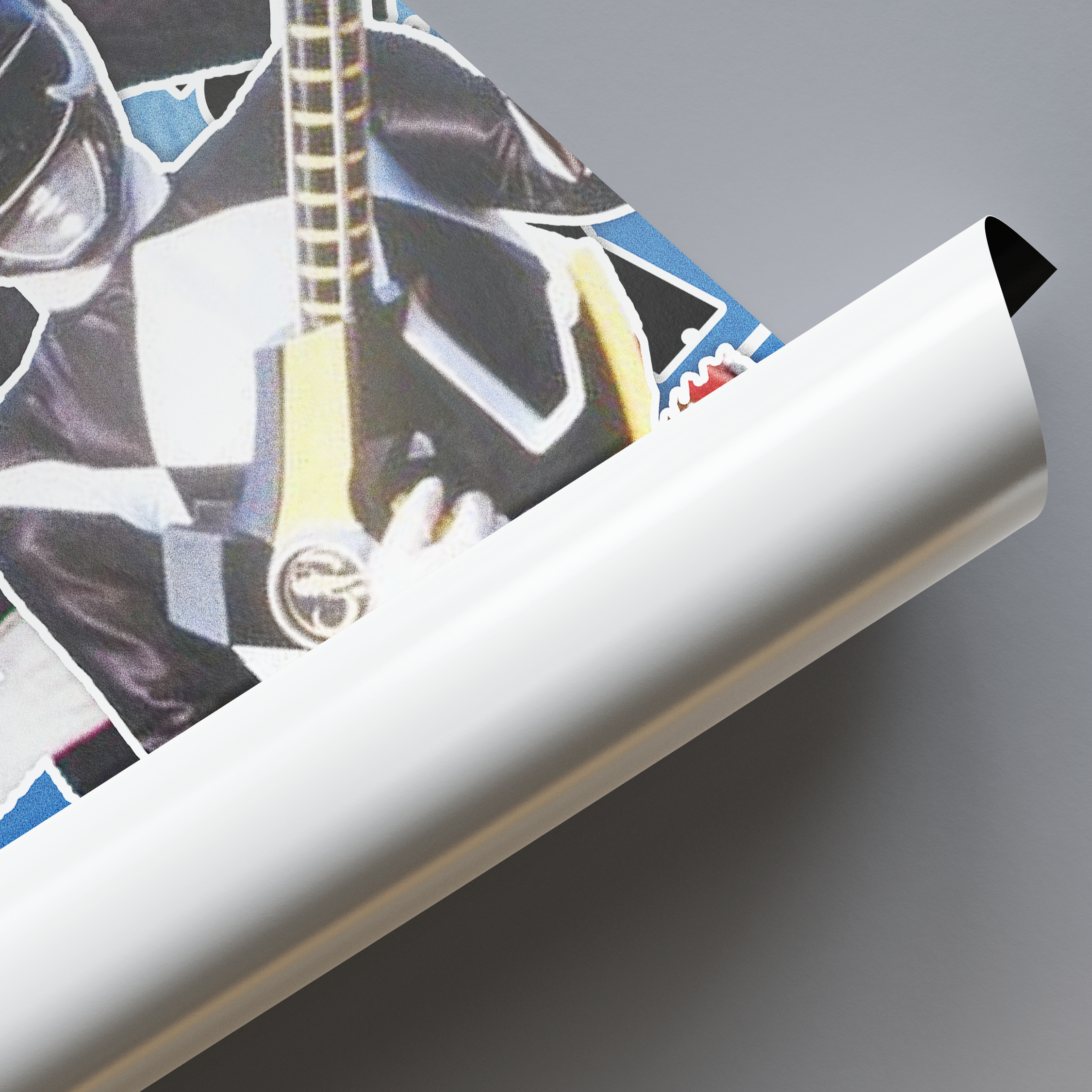 Power Rangers Black Ranger Matte Poster – Nostalgic Retro Wall Decor (12x18", 18x24", 24x36")