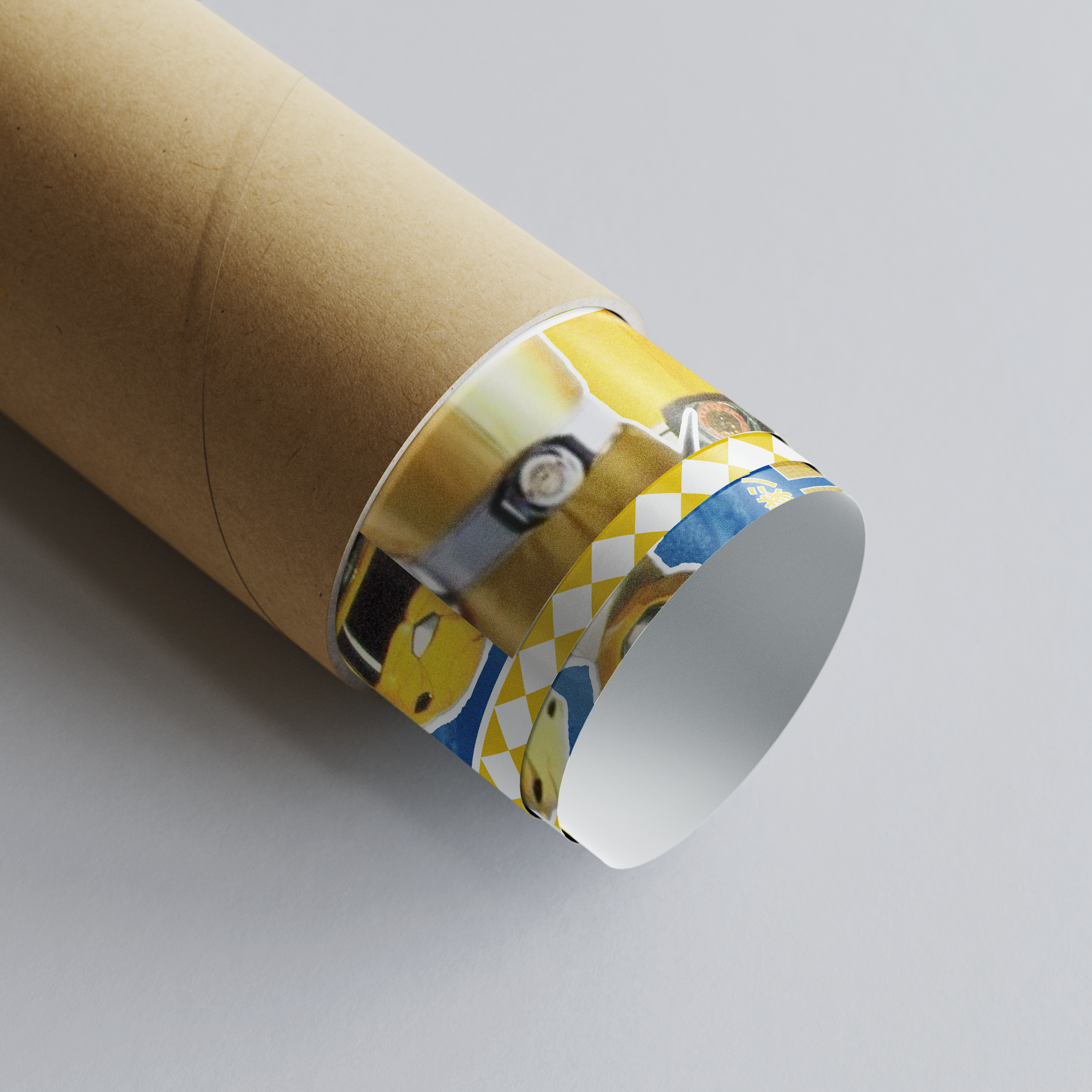 Power Rangers Yellow Ranger Matte Poster – Nostalgic Retro Wall Decor (12x18", 18x24", 24x36")